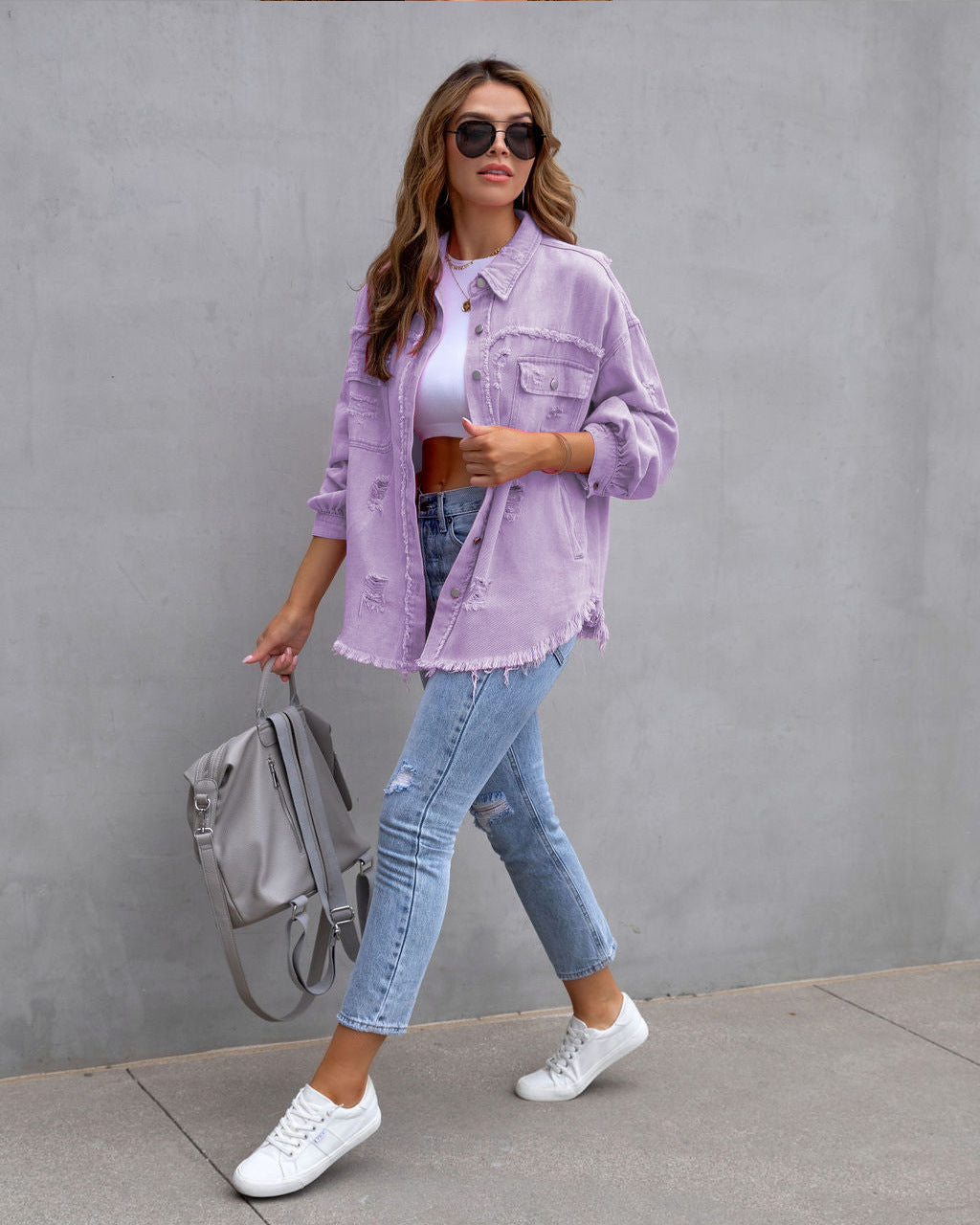 Veste tendance décontractée pour femmes