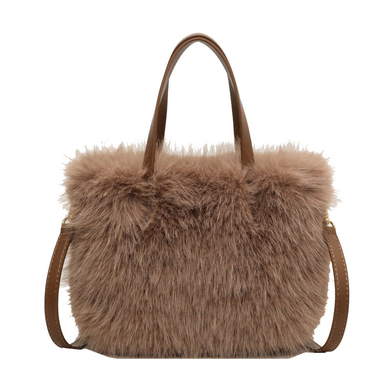 Sac fourrure de renard
