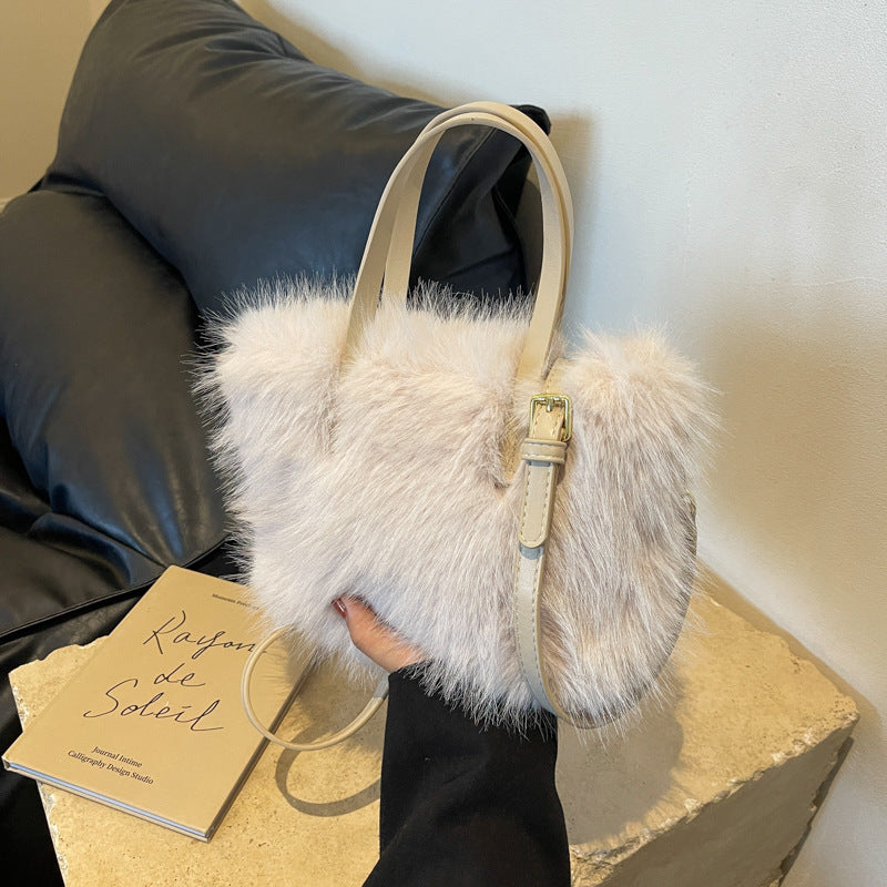 Sac fourrure de renard