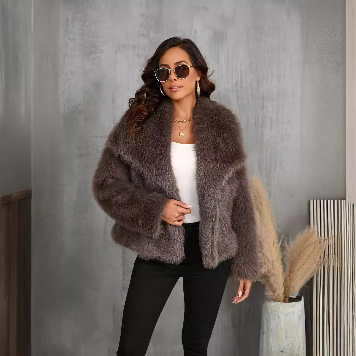 Solara ® | Veste plush d'hiver pour un style éblouissant !