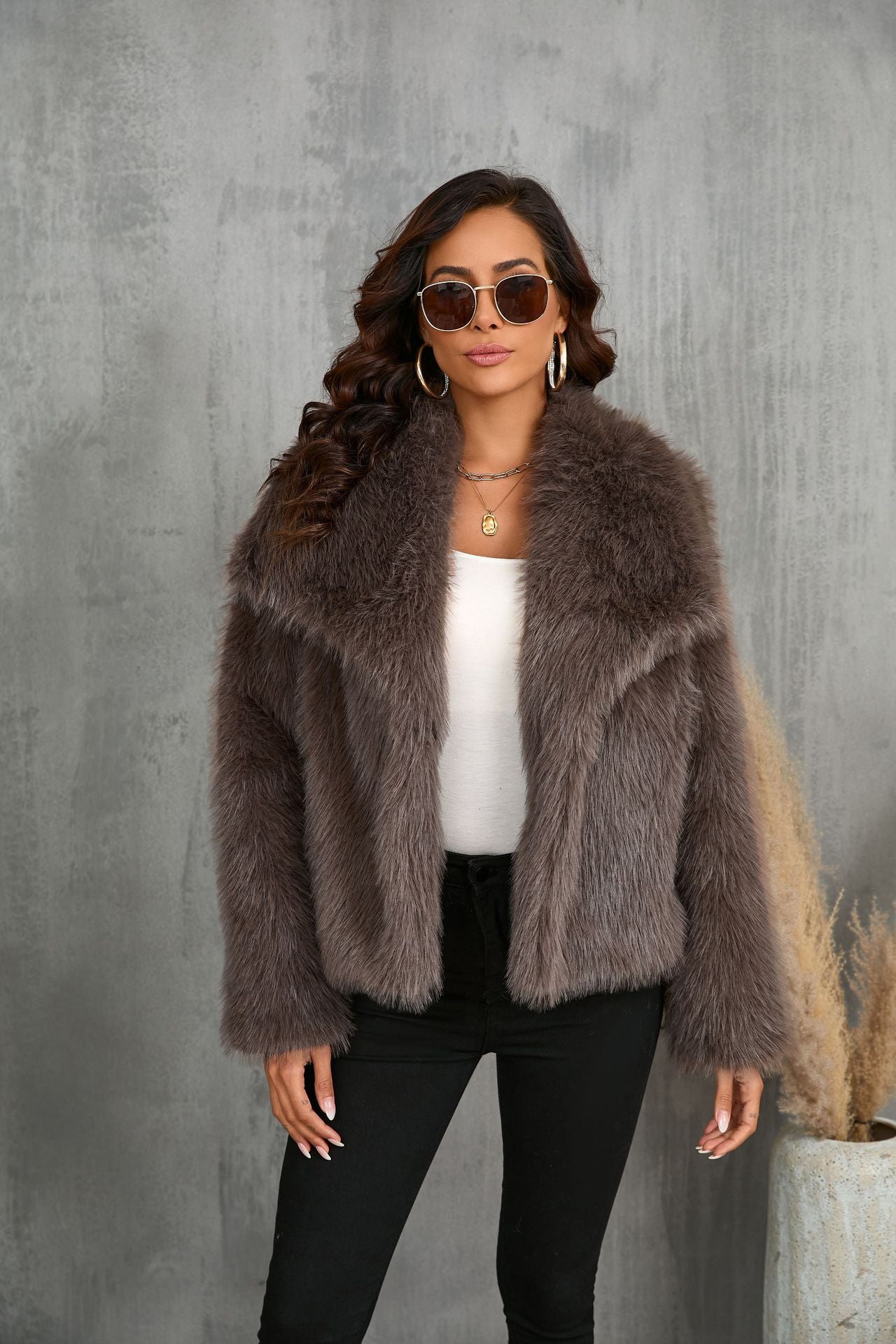 Solara ® | Veste plush d'hiver pour un style éblouissant !
