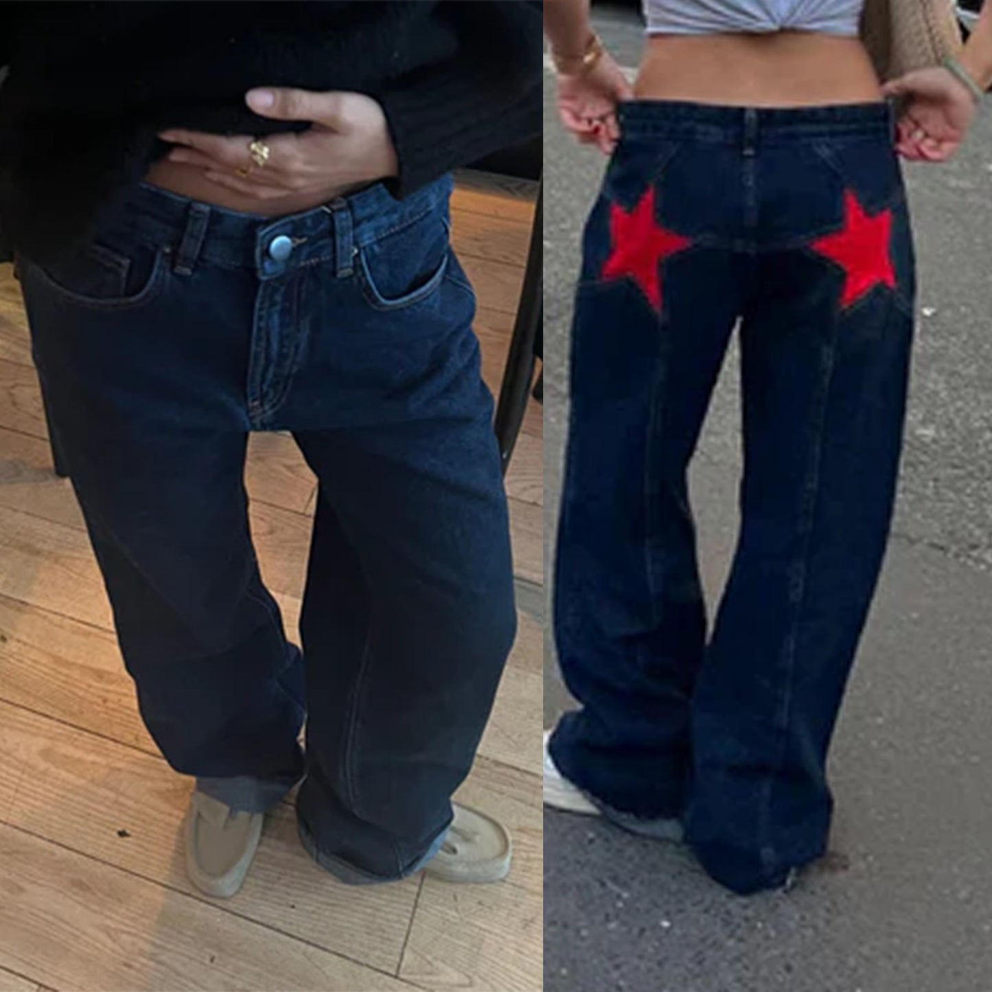 HOOD & CO. I JEAN TAILLE BASSE