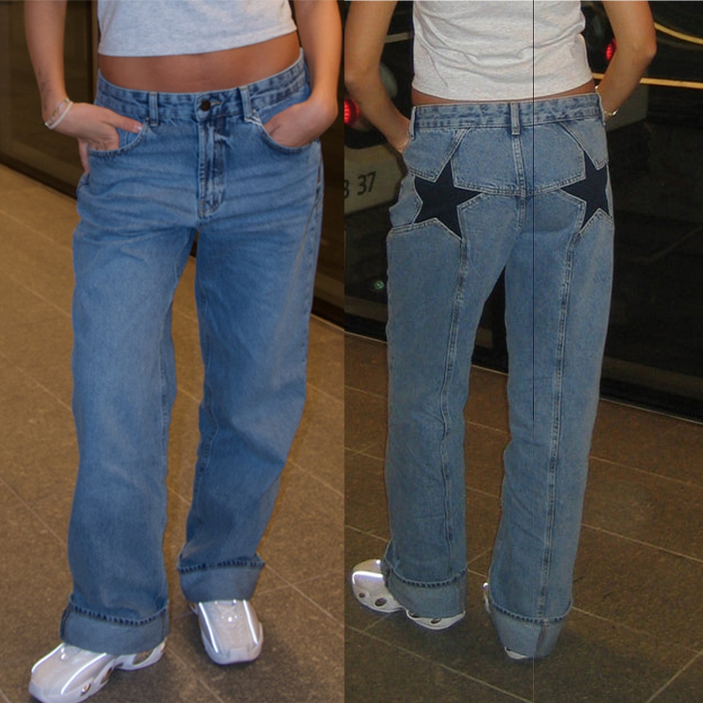 HOOD & CO. I JEAN TAILLE BASSE