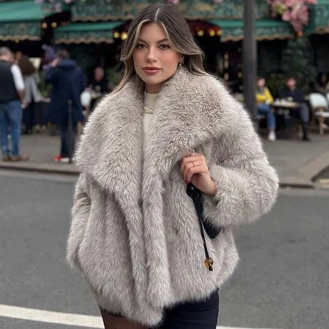 Solara ® | Veste plush d'hiver pour un style éblouissant !