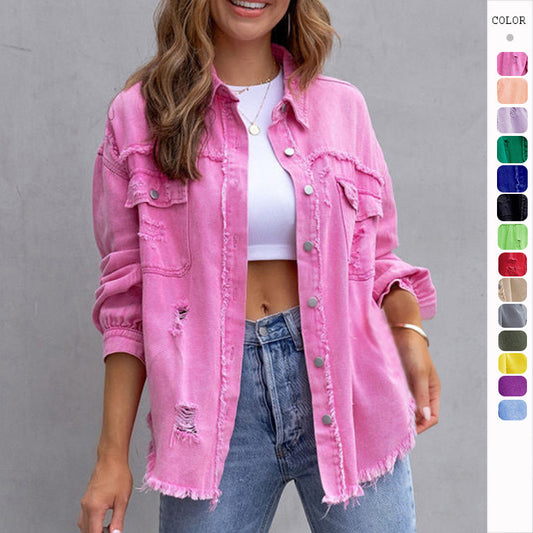 Veste tendance décontractée pour femmes